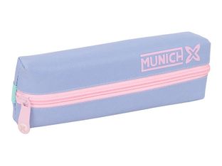 SAFTA - Estuche - rectangular, con cinta elástica, 22 cm - Munich "Mellow"