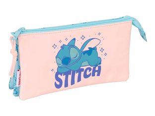 SAFTA - Estuche - triple - Stitch "Ohana"