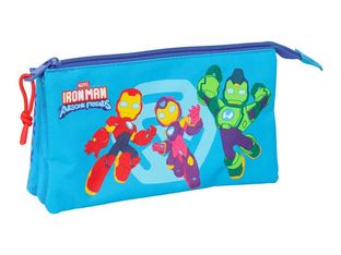 SAFTA - Estuche - triple - Iron Man
