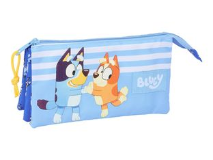 SAFTA - Estuche - triple - Bluey "Let's Play"