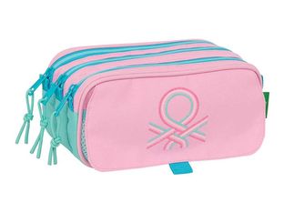 SAFTA - Estuche - grande, triple - Benetton "Dolce"