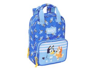SAFTA - Mochila escolar - con asas - Bluey "Vamos a Jugar"