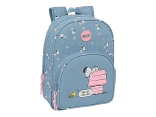 SAFTA - Mochila infantil talla M - carro adaptable - Snoopy