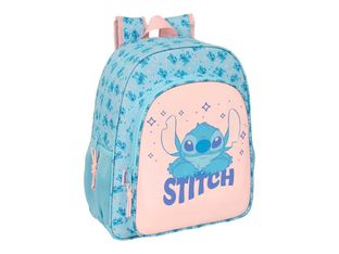 SAFTA - Mochila - junior, adaptado a carrito - Stitch "Ohana"