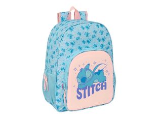 SAFTA - Mochila escolar - carro adaptable - Stitch "Ohana"