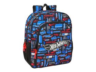 SAFTA - Mochila Junior - adaptable a carro - Hot Wheels