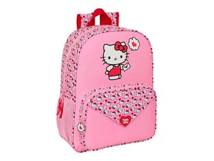 SAFTA - Mochila - carro adaptable - Hola Kitty