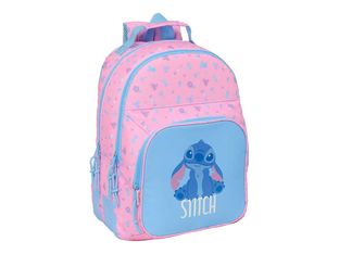 SAFTA - Mochila talla L - doble, adaptable a carrito - Stitch Bright