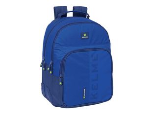 SAFTA - Mochila - doble, adaptable a carrito - Kelme "Azul"