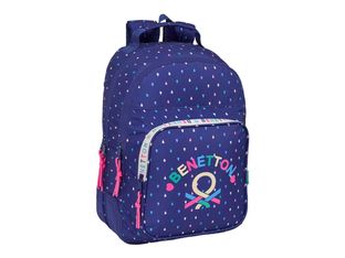 SAFTA - Mochila escolar - carro adaptable - Benetton "Drop"