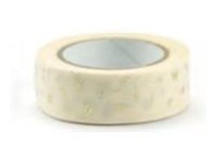 Graine Creative - Ruban adhésif de décoration - 15 mm x 10 m - or métal