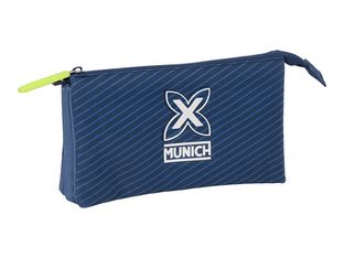 SAFTA MUNICH - Portatodo - triple - azul índigo