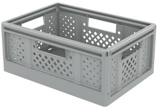 Sundis Fold'n store - Casier pliant M - 14L - L27,3xH16,6xP38,6 cm - blanc cassé 