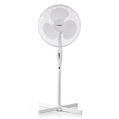 Nedis - Ventilateur sur Pied - 40 cm - 3 vitesses - blanc