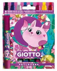 Giotto - Étui 8 peintures solides Petlovers - Chat