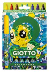 Giotto - Étui 8 feutres Maxi Petlovers - Tortue