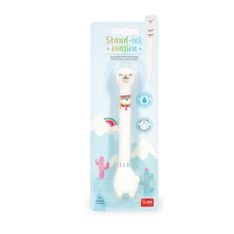 Legami – Stylo à Bille avec Base Lama – Encre Bleu Clair