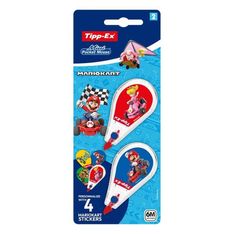Tipp-Ex Mini Pocket Mouse - 2 correcteurs Mario Kart