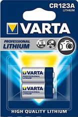 Varta CR123A - 2 piles pour appareil photo - Lithium - 1600 mAh