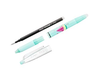 PILOT Frixion Ball Pool Party – Stylo effaçable bleu pastel – Encre bleue – Pointe moyenne 0,7 mm