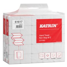 Katrin - Essuie-mains double épaisseur - pliage en Z - 160 feuilles - 25 pièces