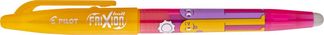 Pilot – FriXion Ball Friends – Stylo effaçable – Encre bleue – Pointe moyenne – Corps rose