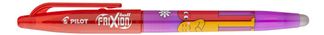 Pilot – FriXion Ball Friends – Stylo effaçable – Encre bleue – Pointe moyenne – Corps violet