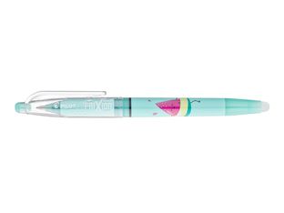 PILOT Frixion Ball Pool Party – Stylo effaçable vert pastel – Encre noire – Pointe moyenne 0,7 mm
