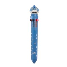 Stylo requin bleu 10 couleurs Back2Fun