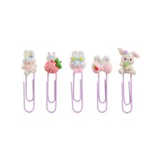 Blister de 5 trombones Lapin Back2fun
