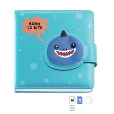 Carnet matelassé requin No Ordinatry Notes Back2Fun