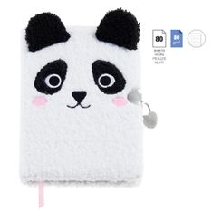 Journal intime peluche Panda Back2Fun
