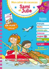 Sami et Julie - Du CE1 au CE2 - Cahier de vacances