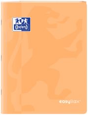 Oxford EasyBook Pastel – Cahier  24 × 32 cm – 96 pages – grands carreaux (Seyès) – orange