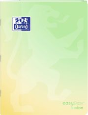 Oxford EasyBook Fusion Pastel – Cahier polypro – 24 × 32 cm – 96 pages – grands carreaux (Seyès) – Vert
