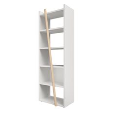Bibliothèque ITALIC - Blanc/Chêne