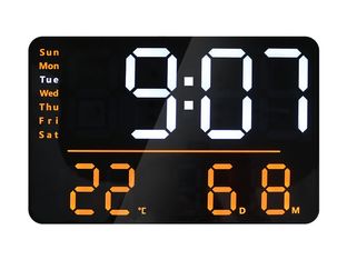 UNILUX Numi - Horloge digital à Led - noir