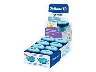 Pelikan Griffix - Taille-crayon - 2 trous - bleu (pack de 8)