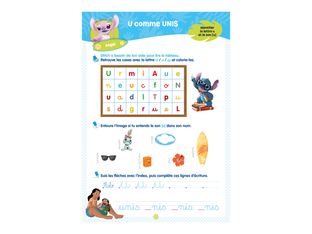Disney - Lilo et Stitch - De la Grande Section au CP - Cahier de vacances 