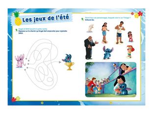 Disney - Stitch - Cahier de vacances - De la Moyenne Section à la Grande Section