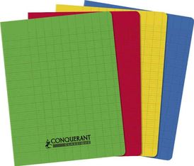 Conquérant Classique - Cahier Polypro - 17x22 -48 pages - Seyès - Assortis
