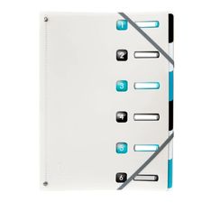 Exacompta Titane - Trieur 6 positions - A4 - disponible dans différentes couleurs