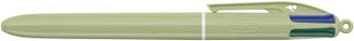 BIC - Stylo Bille 4 Couleurs Mineral Olive - Pointe 1 mm