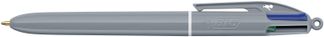 BIC - Stylo Bille 4 Couleurs Mineral Charcoal - Pointe 1 mm