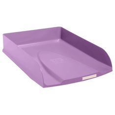 Exacompta Combo Styli Titane - Corbeille à courrier - aubergine