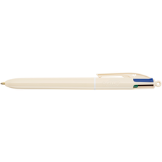 BIC - Stylo Bille 4 Couleurs Mineral Beige - Pointe 1 mm