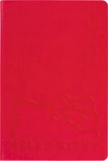 Agenda Hello Kitty - 1 semaine sur 2 pages - 17 x 24,5 cm - noeud - Oberthur