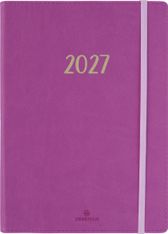 Agenda My Hello - 1 semaine sur 2 pages - 15,5 x 21,5 cm - pivoine - Oberthur