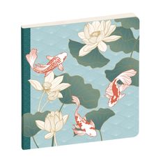 Agenda de bureau Sapporo Eurotime 18 - 1 semaine sur 2 pages - 15 x 17 cm - Carpes - Exacompta