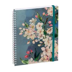 Agenda de bureau spiralé Sophie Adde Lady 20S - 1 semaine sur 2 pages - 15 x 21 cm - Cerisiers - Exacompta